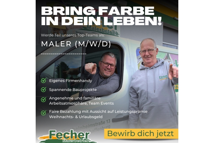FECHER Malerbetrieb & Trocknungstechnik  Über uns - Firmenbild #1