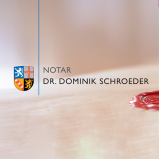 Notar Dr. Dominik Schroeder  Logo