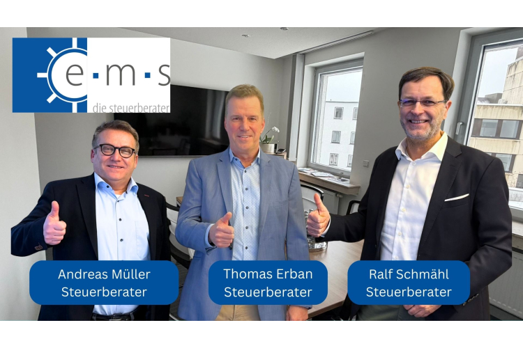 e·m·s  die steuerberater Erban ∙ Müller ∙ Schmähl  Partnerschaft mbB Steuerberatungsgesellschaft Über uns - Firmenbild #1