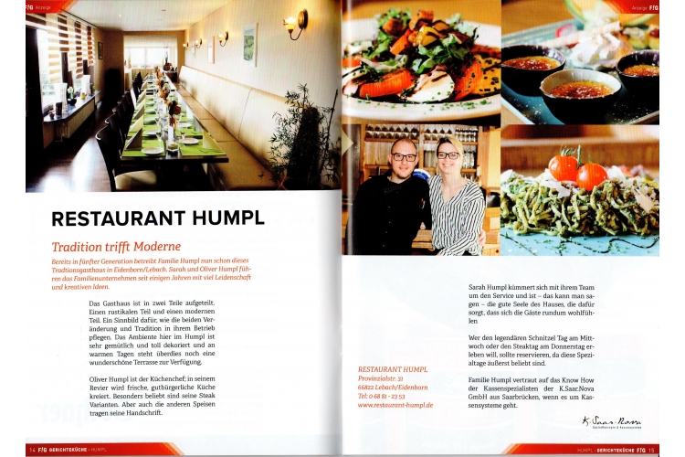 Restaurant Humpl  Über uns - Firmenbild #1