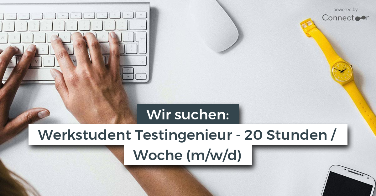 Werkstudent Testingenieur 20 Stunden / Woche (m/w/d) GEBHARDTSTAHL GmbH