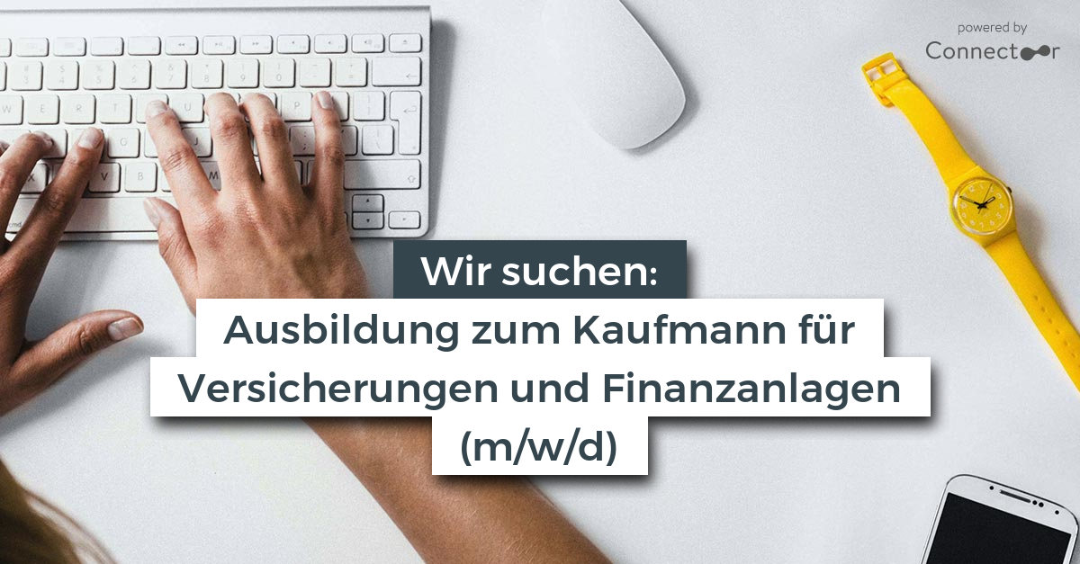 Ausbildung zum Kaufmann für Versicherungen und Finanzanlagen (m/w/d) LVM Landwirtschaftlicher